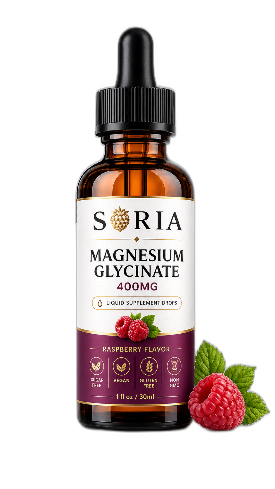 Soria Magnesium Glycinate Evening Drops